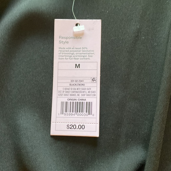 WILD FABLE Black Dress Jacket Sz M NWT. - Picture 4 of 5